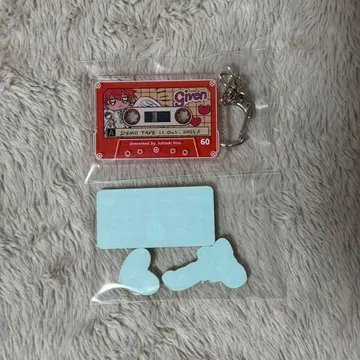 키즈나츠키 아크릴 키링 스티커 J
