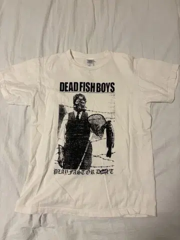 DEAD FISH BOYS T셔츠 M 화이트