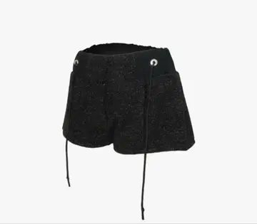 S tweed structure shorts theredthread