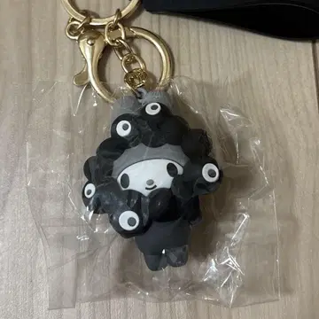 블랙 미야쿠미야쿠키리 키링 마이멜로디