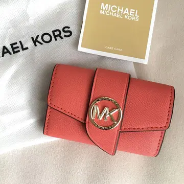 새상품 마이클코어스 MICHEAL KORS 레드 키케이스 지갑