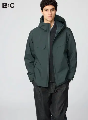 UNIQLO C 블록테크 후드티 S 사이즈