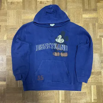 DISNEYLAND 90s 미키마우스 후드티 55 구제 의류
