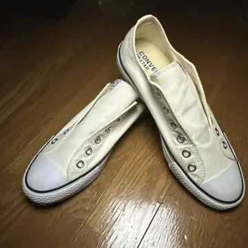 CONVERSE 아이보리 슬립온 25cm