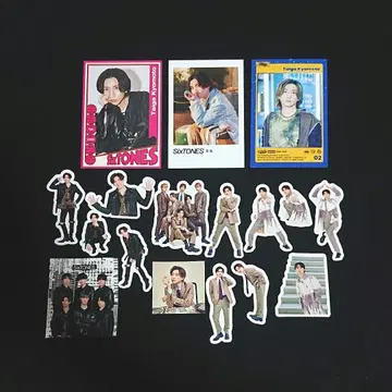 SixTONES 쿄모토 타이가 트레이딩 카드 프레이크 씰 카드