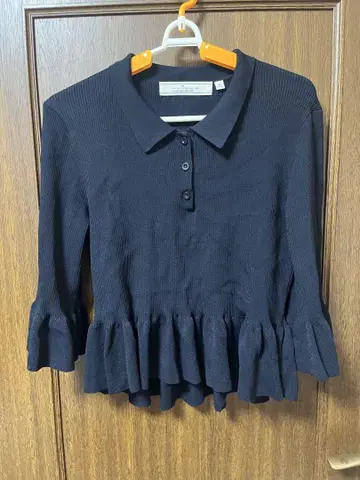GU 리브 폴로 스웨터 네이비 XL 사이즈