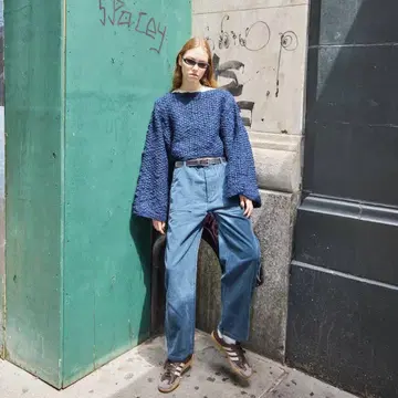 THE SHISHIKUI / CORDUROY BAKER NAVY 30