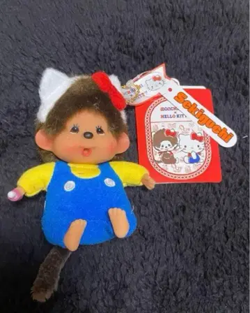완판템 헬로키티 x 몬치치 얼굴 큰 SS 키체인 몬치치
