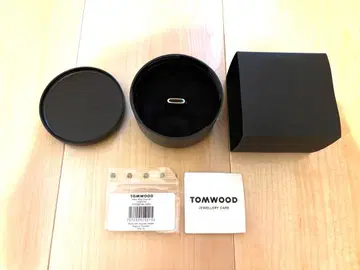 TOMWOOD톰우드 MARIO 실버 반지 오닉스 사이즈 62 컨디션 최상