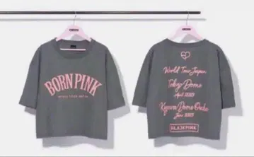 [ 새상품 ] BLACKPINK 투어 로고T셔츠(Short)
