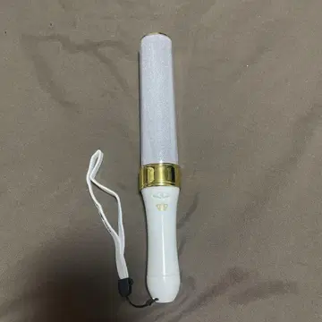응원봉 화이트 골드 글리터