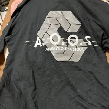 A.O.O.S. 블랙 트레이닝복 CRONOS