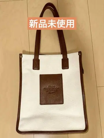 Dakota 캔버스 가죽 토트백