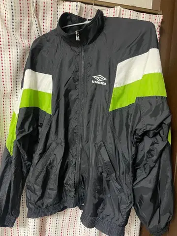 UMBRO 나일론 자켓 블랙