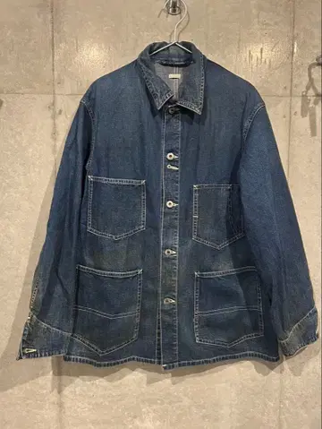 A.PRESSE Denim Coverall Jacket