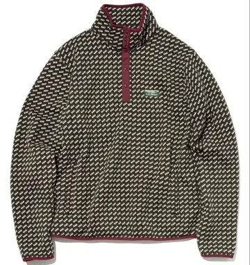 새상품급 LLBEAN 엘르 플리스 자켓 하프 지퍼