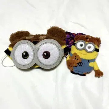 미니언 밥 USJ 할로윈 모자 & 패스 케이스 세트