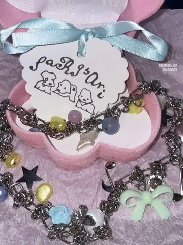 Sarisari necklace 목걸이 사리사리 shalom