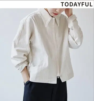 TODAYFUL 아이보리 셔츠 자켓
