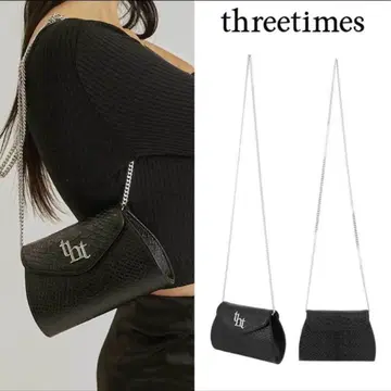 threetimes 숄더백 왕홍 시즈니룩
