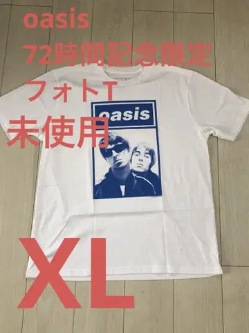 [ 미사용 XL ] oasis 72시간 기념 한정판 사진 T 오아시스