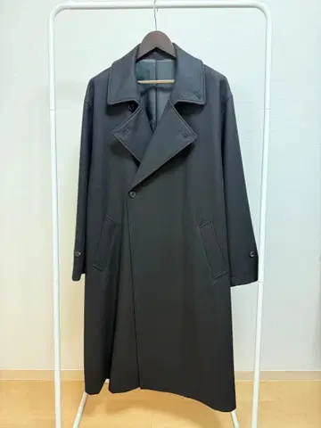 ssstein 오버사이즈 더블 브레스티드 코트