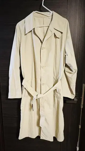 UNIQLO U 베이지 트렌치코트