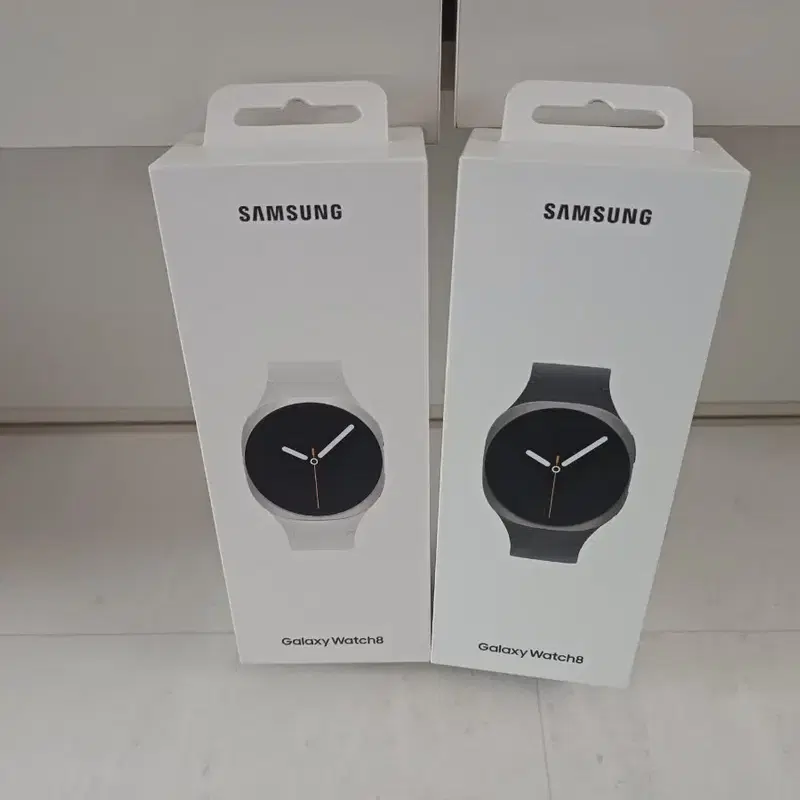 삼성 갤럭시 워치8 40mm 실버/그라파이트 미개봉