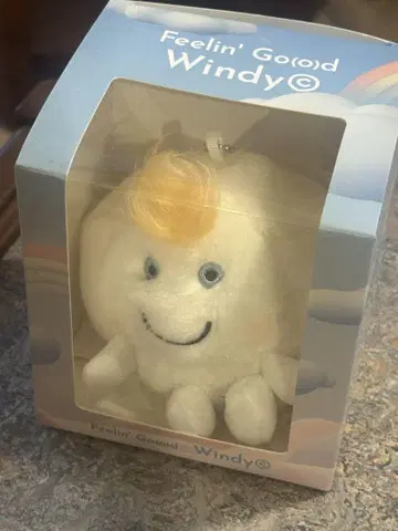 새상품 후지이 카제 윈디 봉제 인형 키링 Windy