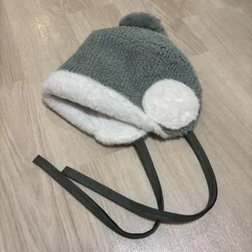 니트 모자 리본 폼폼 포함 가을 겨울용