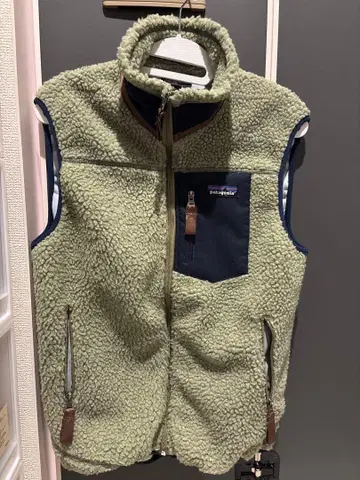 Patagonia 플리스 베스트 올리브 그린