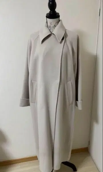 LILY BROWN 롱 코트 아이보리 M 사이즈