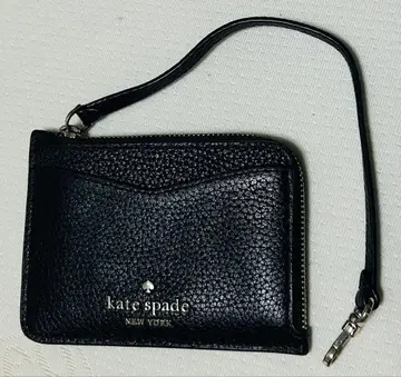 kate spade 블랙 패스 케이스 교통카드 지갑
