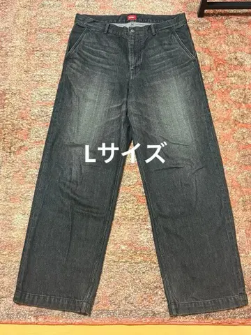 오더 루즈 데님 팬츠 빈티지 '블랙'