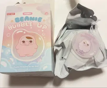 POPMART PUCKY BEANIE BUBBLE UP 봉제 인형