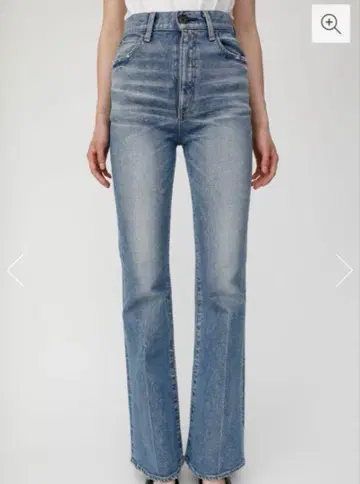 moussy MVS FLARE 데님 팬츠