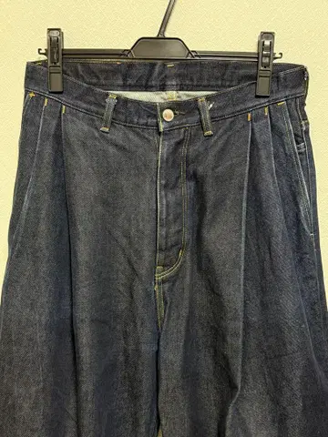 sublations 2TUCK WIDE DENIM PANTS sec.7