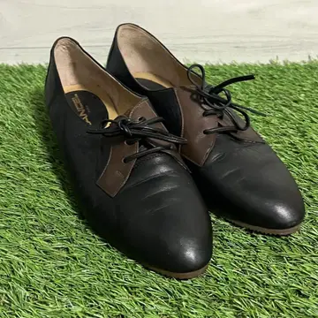 Lancel 란셀 레이스업 슈즈 블랙 23.5cm