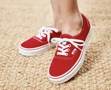 반스 VANS 오센틱 RED