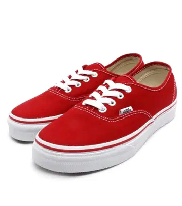 반스 VANS 오센틱 RED