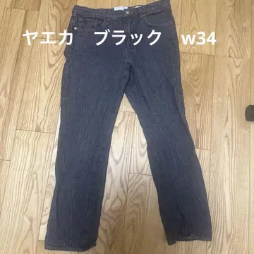 야에카 블랙 데님 w34