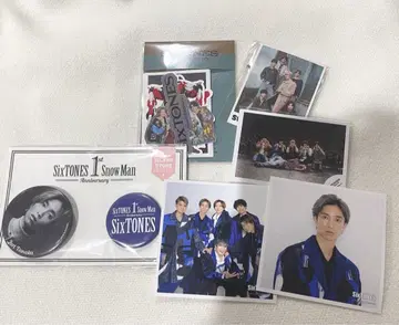 SixTONES 1st anniversary 다나카 쥬리 캔뱃지 사진 등