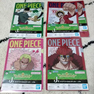 ONE PIECE 클리어 파일 5장 세트 Unbreakable Law