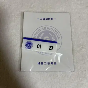 SEVENTEEN 세븐틴 디노 네임택 명찰