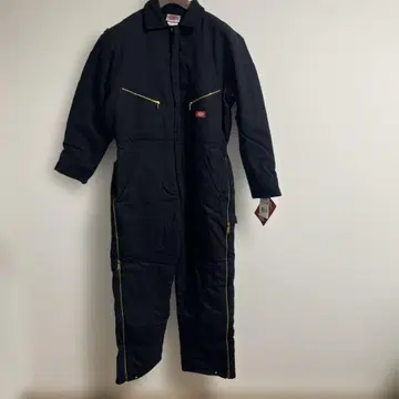 Dickies 블랙 오버롤 L 사이즈