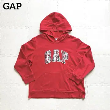 GAP 패치워크 타탄 체크 로고 XL