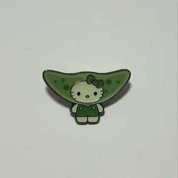 일본관 조류 헬로키티 핀 배지 미카즈키모 박람회 조류 키티 산리오