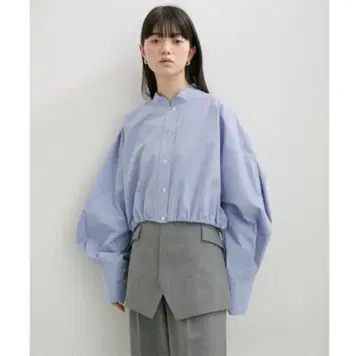 [ ADAM ET ROPE ] 숏 드로스트 셔츠