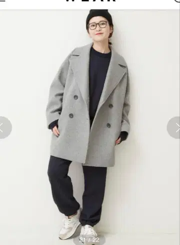 spick&span W 멜톤 P 코트