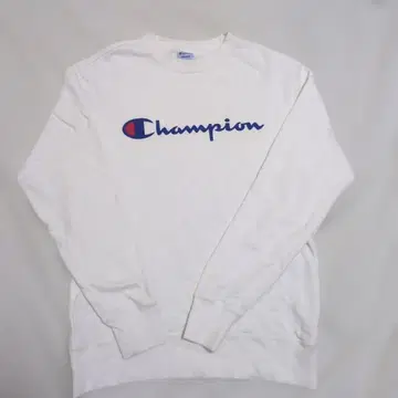 Champion 화이트 트레이닝복 맨투맨 화이트 빅 사이즈 여성용